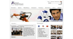 Desktop Screenshot of hs-weingarten.de